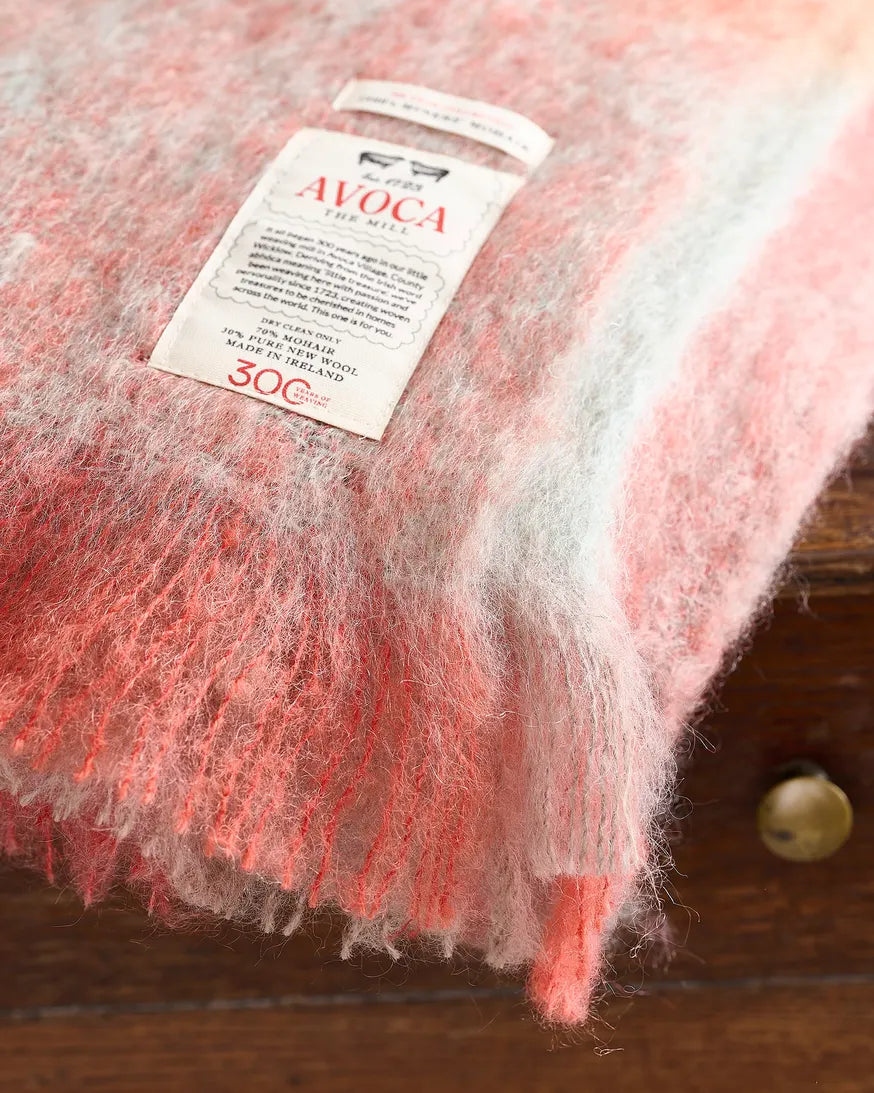Wolldecke Mohair von Avoca 142x180 Miners