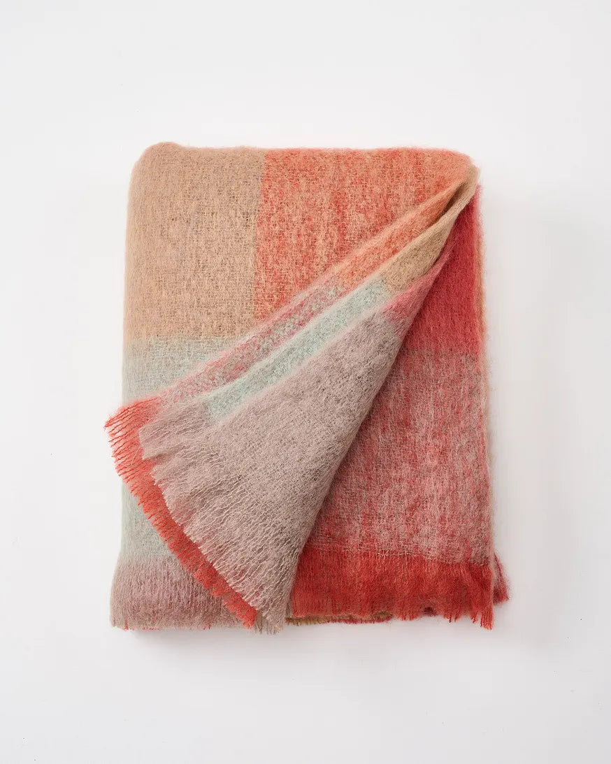 Wolldecke Mohair von Avoca 142x180 Miners
