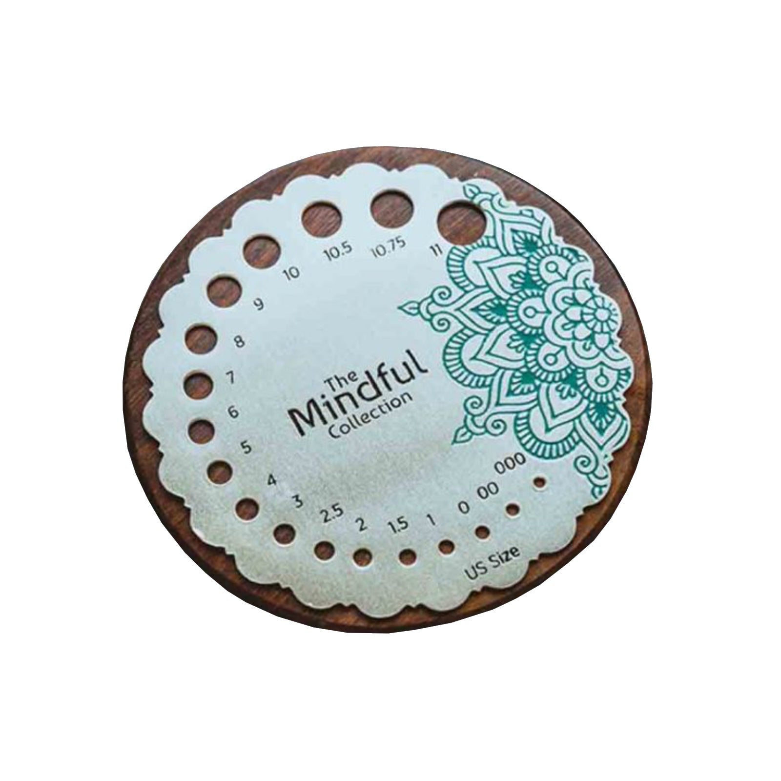 Mindful needle gauge metal