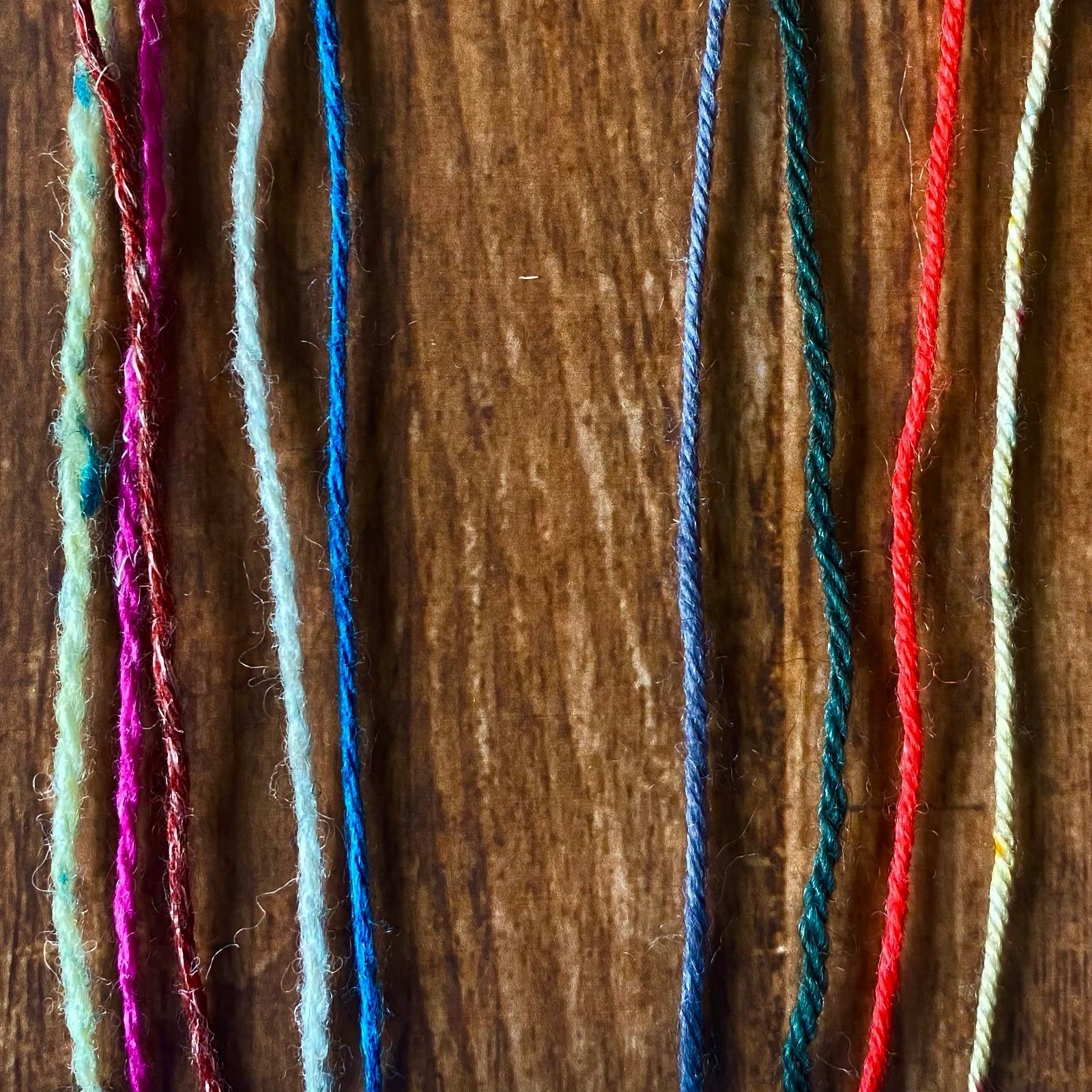 Gleich Faser, unterschiedliche Garne?