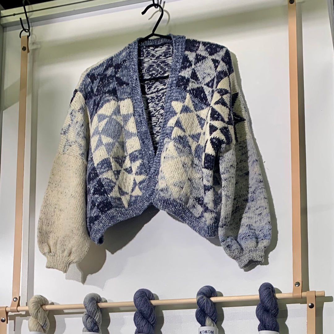 Kokon Bleu Heirloom Quilt Cardigan Kit