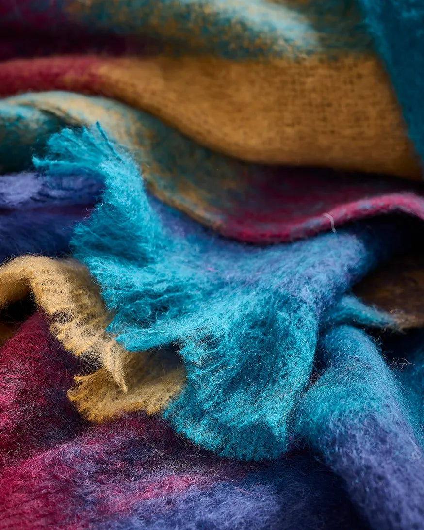 Wolldecke Mohair von Avoca 142x180 Harriet