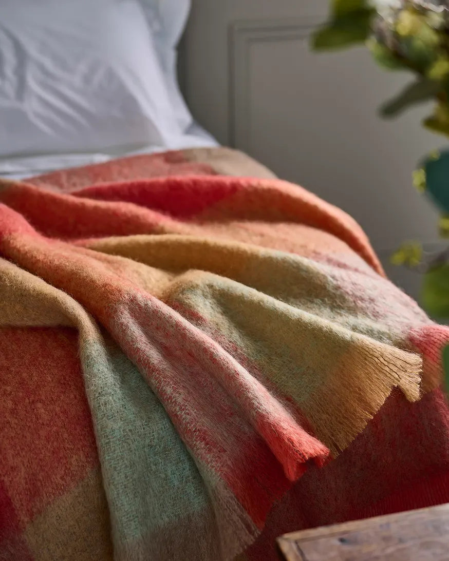 Wolldecke Mohair von Avoca 142x180 Miners
